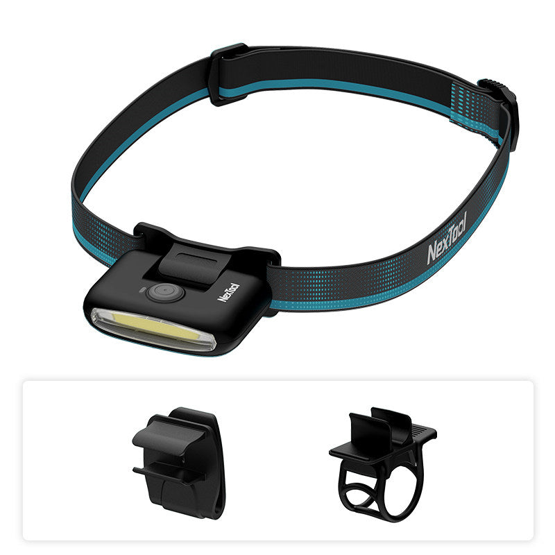 Oplaadbaar verstelbaar headlamps voor hardlopers, met hoofd band, muts clip &amp; fiets clip