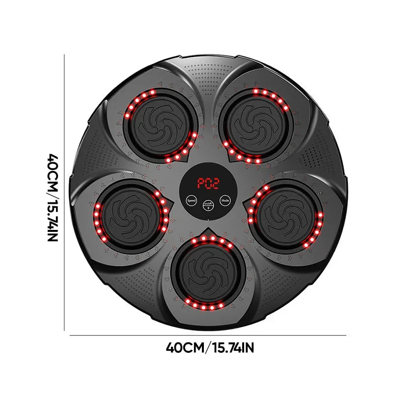 Muziek-boksmachine voor aan de muur met Bluetooth en verlichting