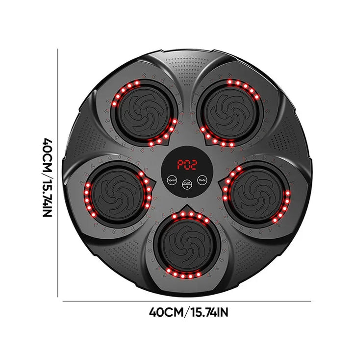 Muziek-boksmachine voor aan de muur met Bluetooth en verlichting