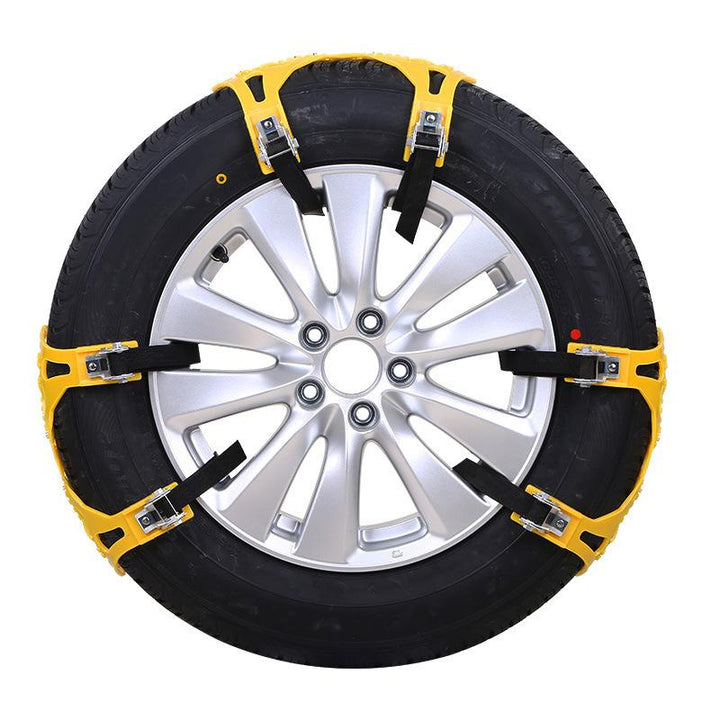 Hollevo™ Stalen sneeuwkettingen met X-spikes voor grip op ijs en sneeuw