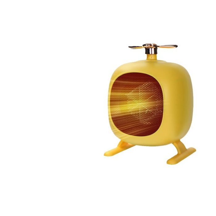 Hollevo Mini ventilatorkachel in de vorm van een helikopter