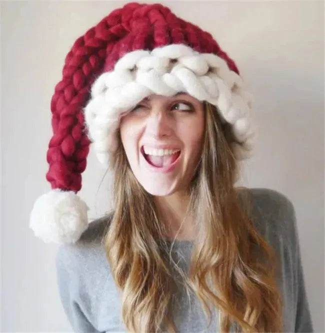 Kerst pluche muts met pompon schattig winter muts voor dames heren kind