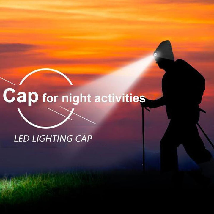 LED gebreid winter muts muts