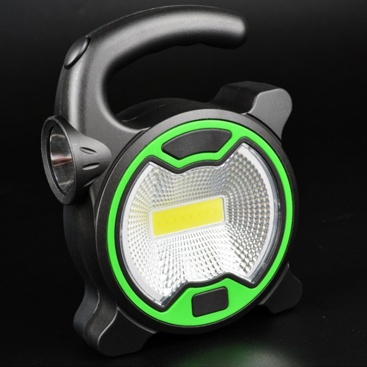 Draagbare COB LED werklamp met handvat en twee standen