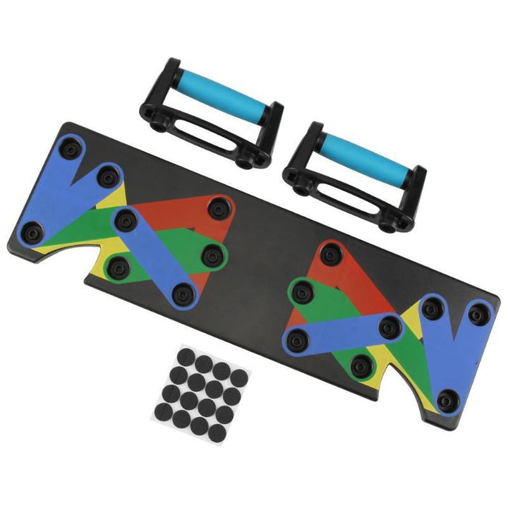 Opvouwbaar push-up board met handgrepen