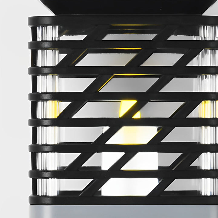 Hollevo™ Solar lantaarn met led die vanzelf aangaat als het donker wordt