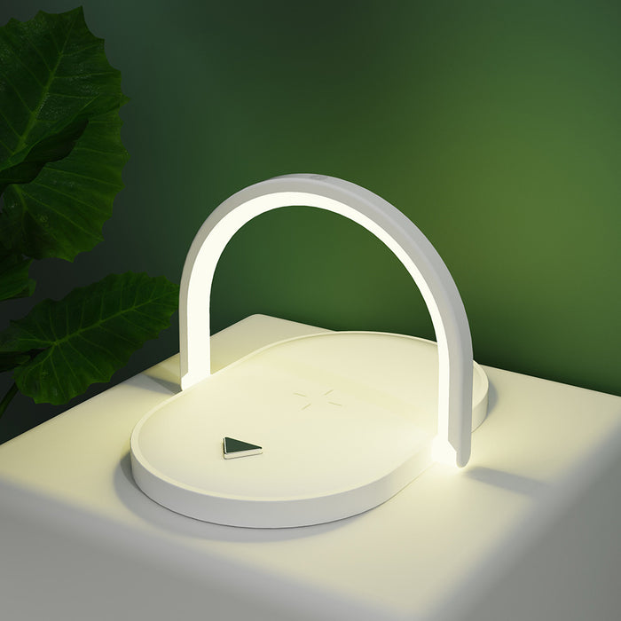 Hollevo Opvouwbare bedlamp met draadloze telefoonoplader