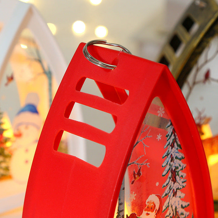 Handbeschilderde led-kerstfiguren – kerstman, sneeuwpop en rendier
