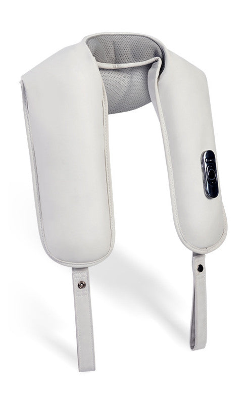 Hollevo Nekmassager met kneedklemmen en warmte, snoerloos
