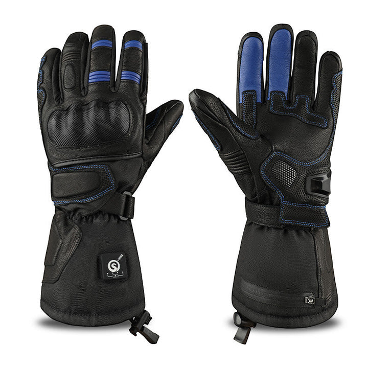 Hollevo™ Oplaadbare verwarmde handschoenen met winddichte buitenlaag