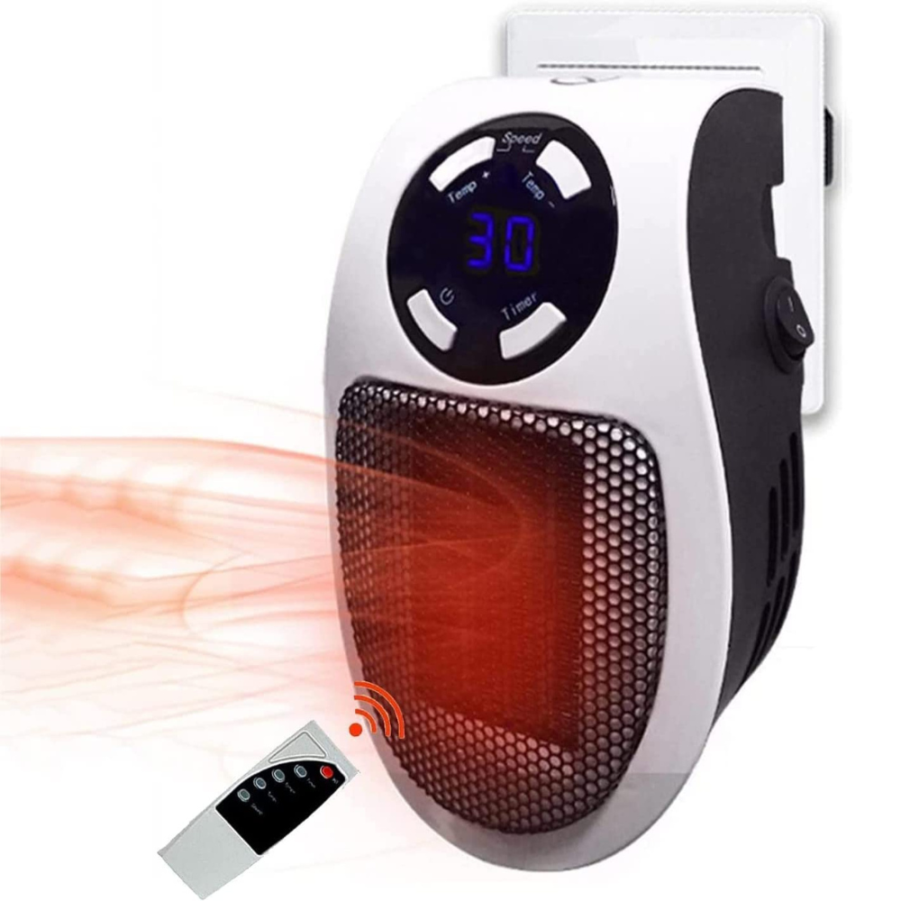 Hollevo™ Stopcontactkachel met ledscherm en afstandsbediening
