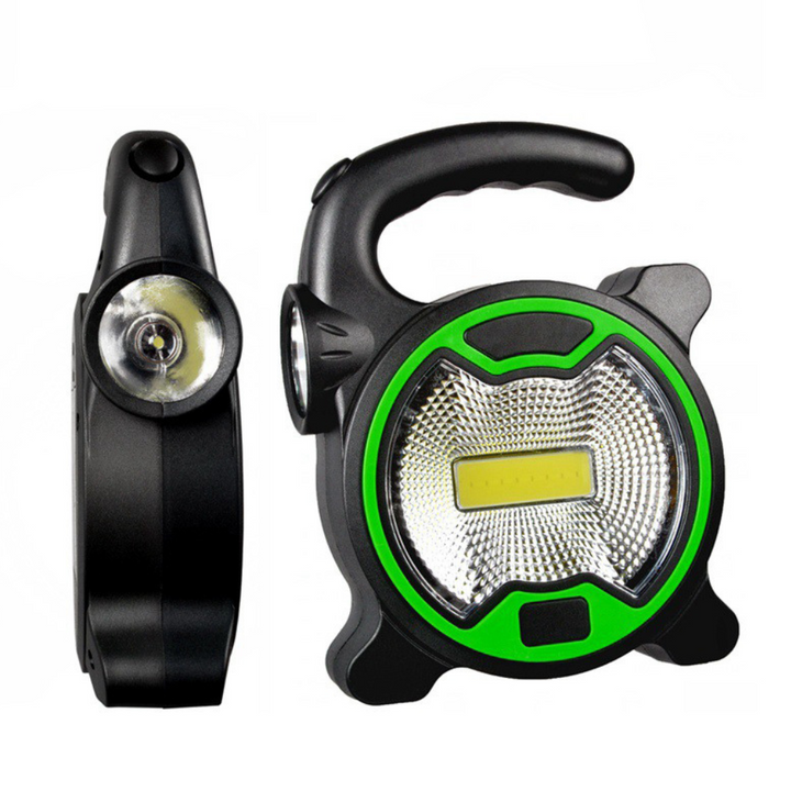 Draagbare COB LED werklamp met handvat en twee standen