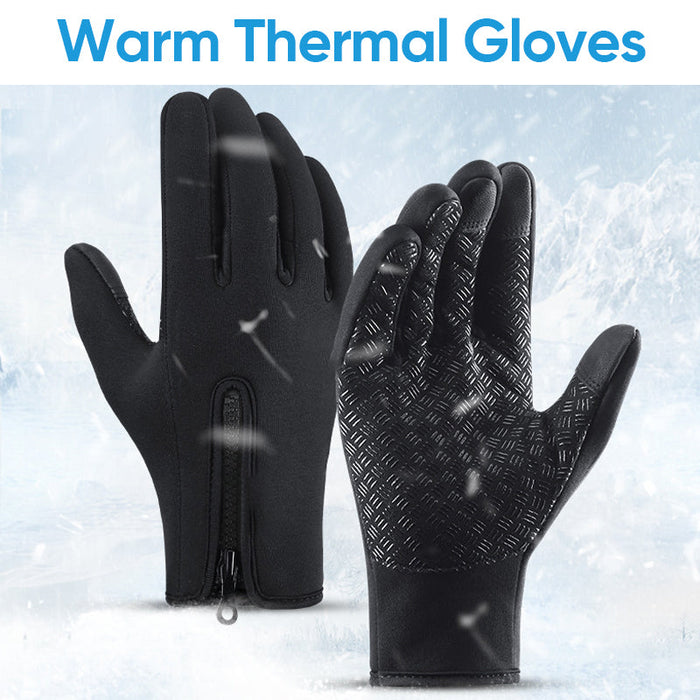 Hollevo™ Waterdichte thermohandschoenen met touchscreen en grip