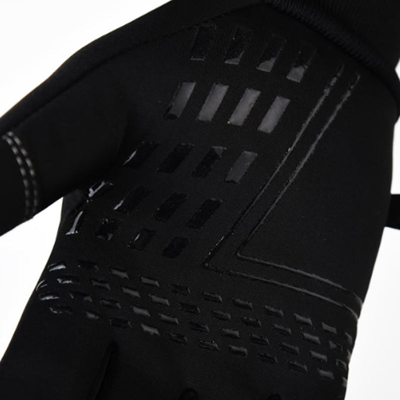 Waterafstotende gevoerde winterhandschoenen met touchscreen