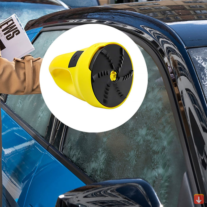 Hollevo™ Elektrische ijskrabber voor de autoruit met één druk op de knop