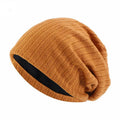 Hollevo™ Beanie met korenaarpatroon in dubbele laag voor elke dag