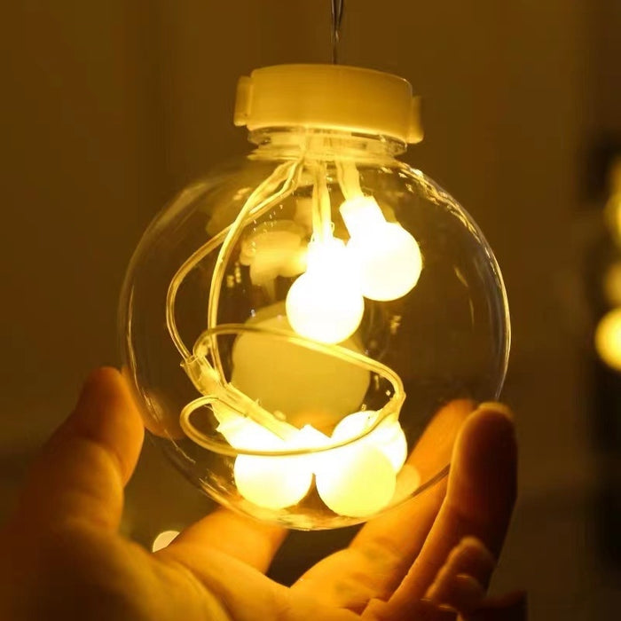 Hollevo Lichtgordijn met heldere bollen voor raam en kamer
