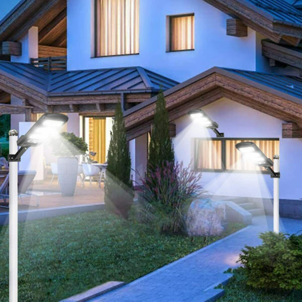 Solar straatlamp met bewegingssensor en afstandsbediening