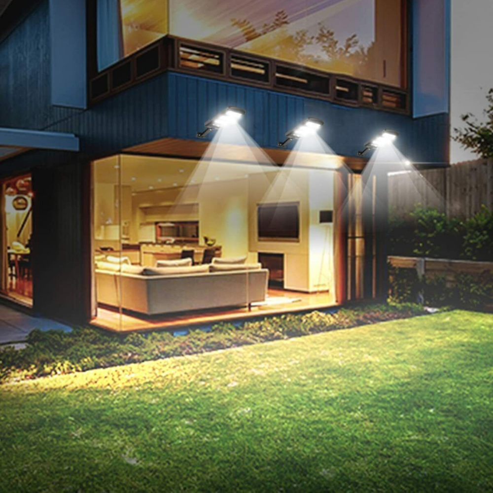 Solar straatlamp met bewegingssensor en afstandsbediening