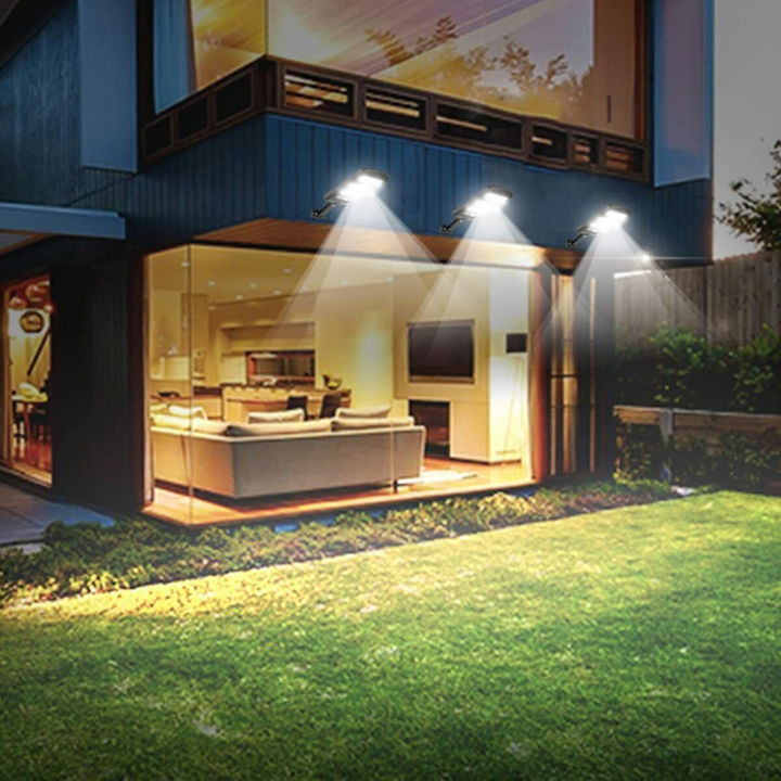 Solar straatlamp met bewegingssensor en afstandsbediening