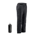 Hollevo™ Thermische donsbroek van ganzendons met zijritsen