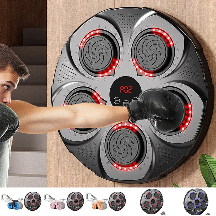 Muziek-boksmachine voor aan de muur met Bluetooth en verlichting