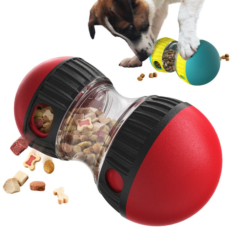 Blauwe snackduikelaar met brokjes voor honden