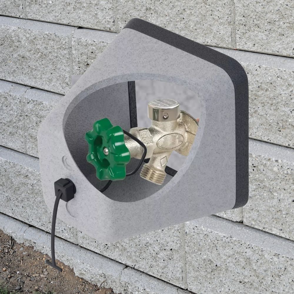 Buiten kraan bedekt winter spigot protector isolatie
