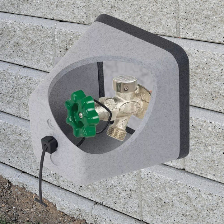Buiten kraan bedekt winter spigot protector isolatie