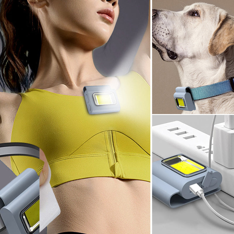 Multifunctioneel hardlopen licht met magnetisch opladen