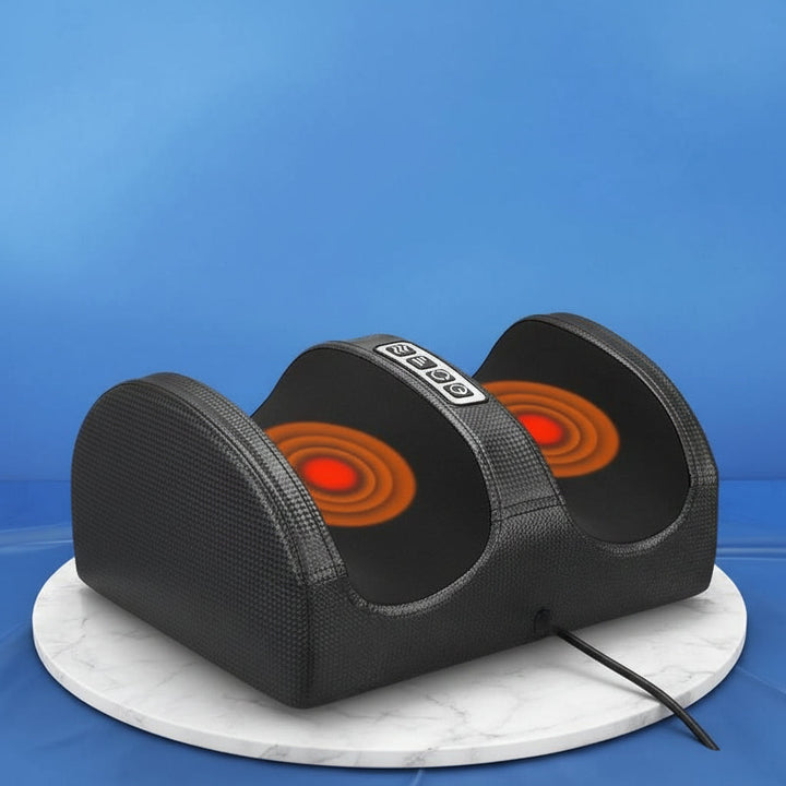 Hollevo™ Shiatsu voetmassageapparaat met warmte en 12 massageballen