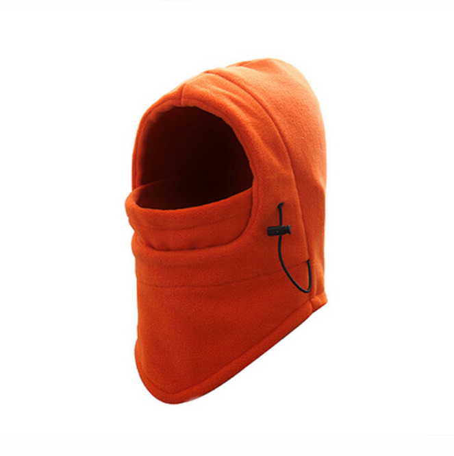 Hollevo Fleece bivakmuts 3-in-1 met trekkoord