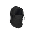 Fleece bivakmuts met trekkoord