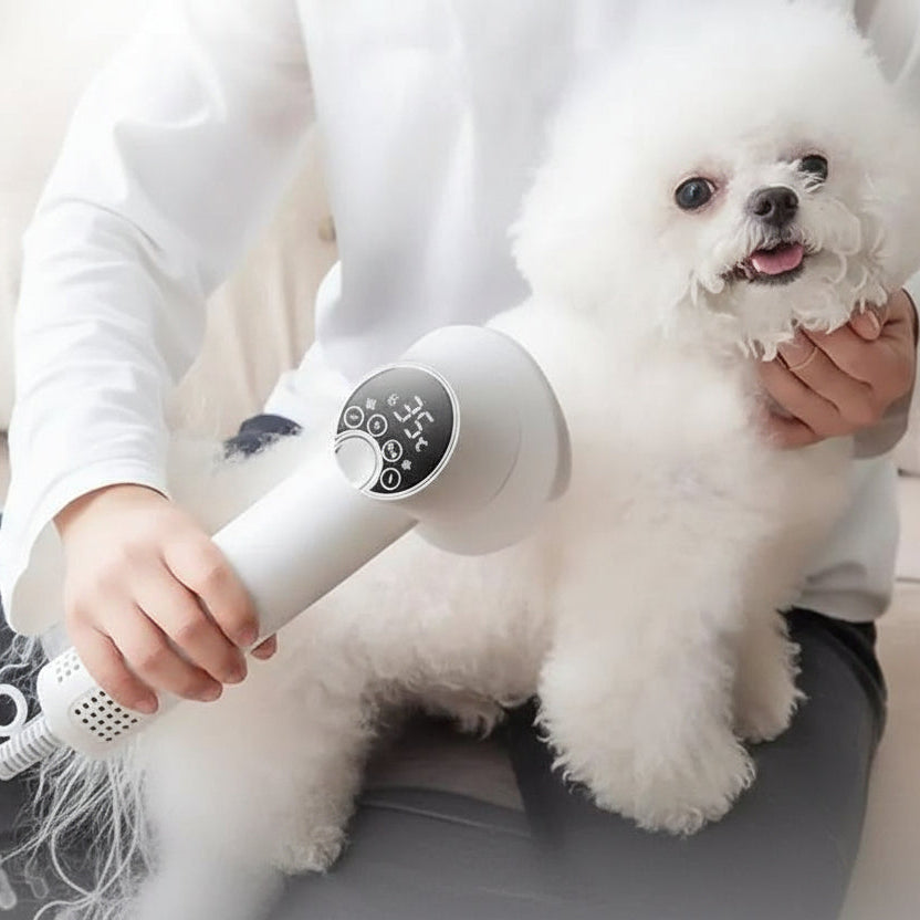 Stille föhn met ionentechnologie voor honden en katten