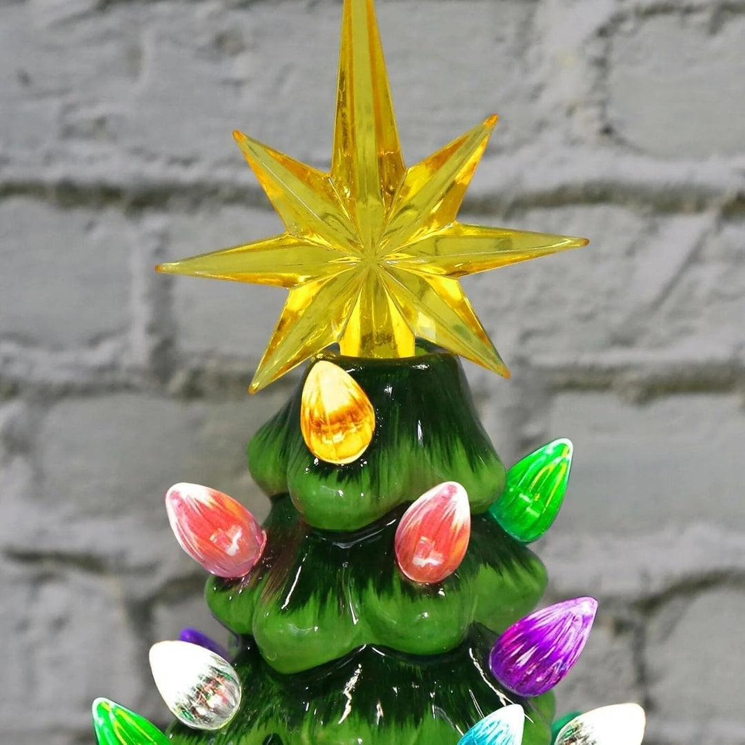 Lichtgevende kabouterkerstboom met 30 gekleurde LED&