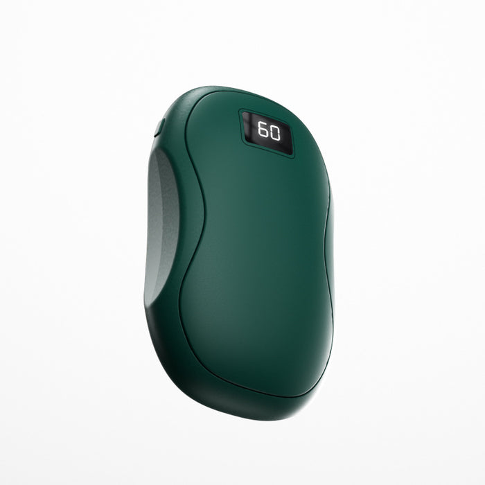Hollevo Mini handwarmer oplaadbaar met display en powerbank