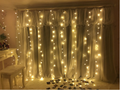 Led-lichtgordijn van 3 x 3 meter met 304 lampjes voor kamer en feest