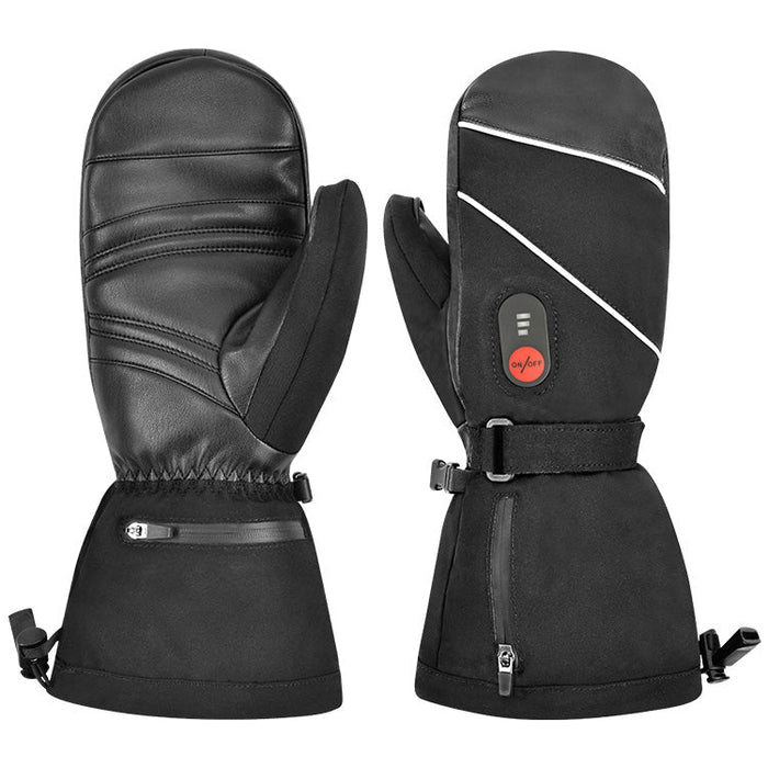 Hollevo™ Verwarmde skihandschoenen met touchscreenvingers