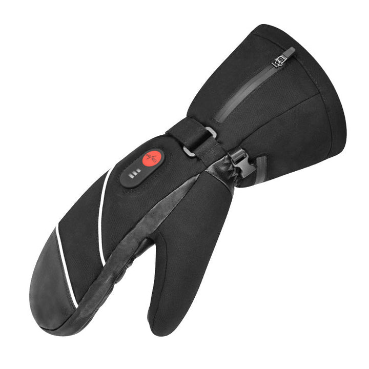 Verwarmde skihandschoenen met touchscreenvingers – Hollevo