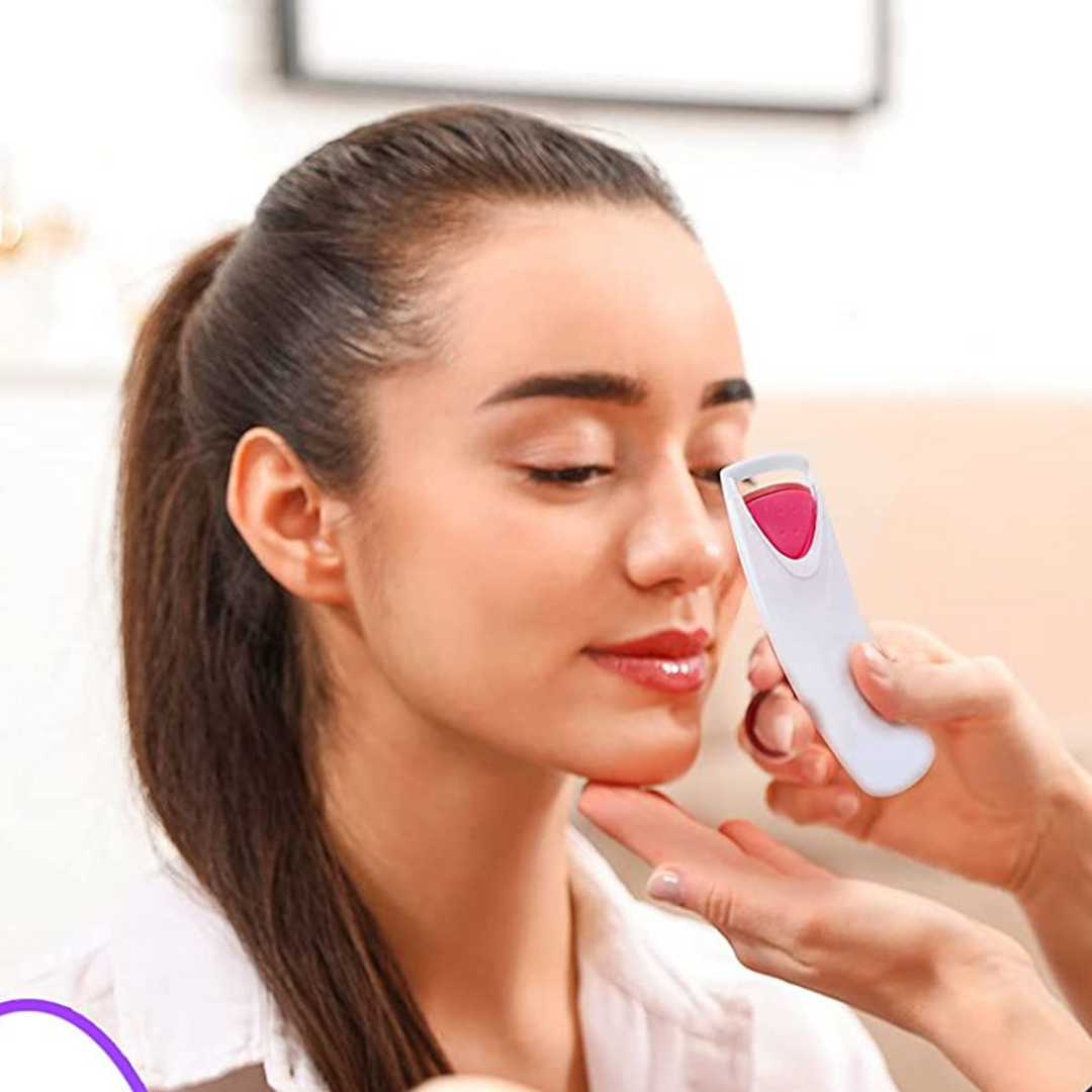 Hollevo™ Verwarmde wimperkruller voor een krul die lang blijft zitten