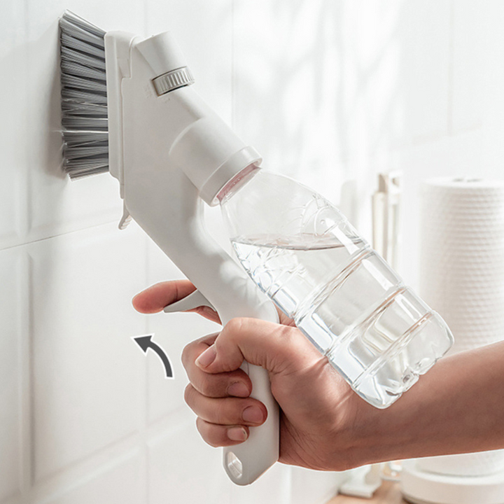 Hollevo™ Badkamerborstel 4-in-1 voor vloer en wand met uitschuifbare steel