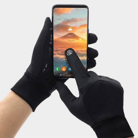 Waterdichte winterhandschoenen met touchscreen-vingertoppen