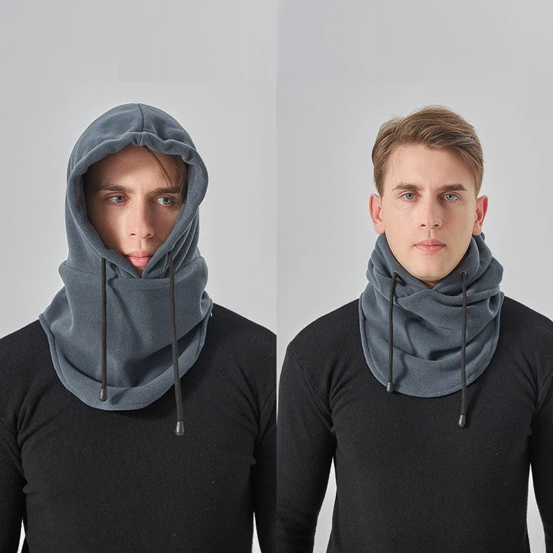 Polar fleece bivakmuts masker voor de winter