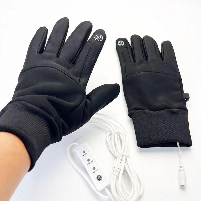Hollevo Verwarmde touchscreen handschoenen met warmte op palm en rug