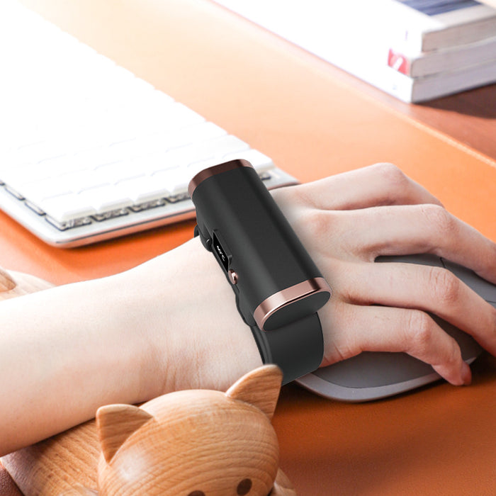 Hollevo Mini handwarmer om je pols met digitaal display