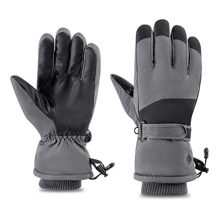 Waterdichte skihandschoenen met polsband