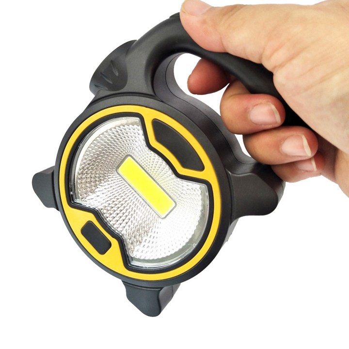 Draagbare COB LED werklamp met handvat en twee standen