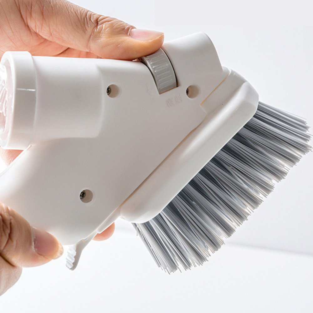 Hollevo™ Badkamerborstel 4-in-1 voor vloer en wand met uitschuifbare steel