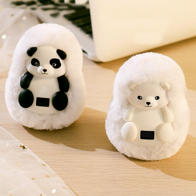 Pluche hand verwarmer