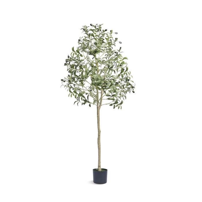 Hollevo Kunst olijfboom in pot van 155 cm met buigbare takken
